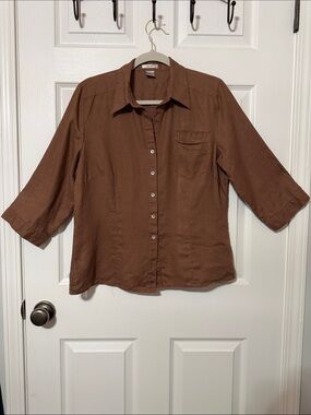 Edward Brown Button-Front Shirt